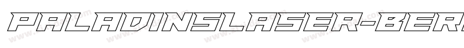 PaladinsLaser-BERx字体转换