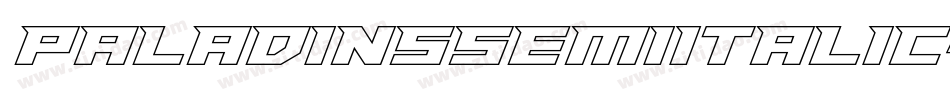 PaladinsSemiItalic-Y6Yo字体转换