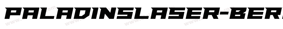 PaladinsLaser-BERx字体转换
