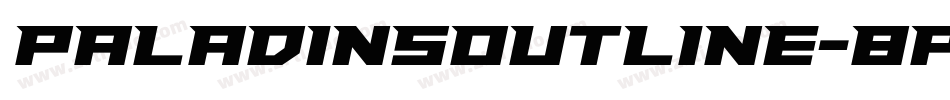 PaladinsOutline-8PE0字体转换