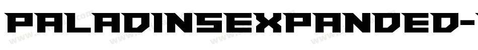 PaladinsExpanded-MPYY字体转换