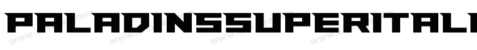 PaladinsSuperItalic-vz3A字体转换