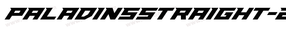 PaladinsStraight-2a7v字体转换