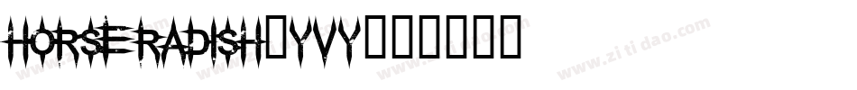 Horseradish-yvY字体转换