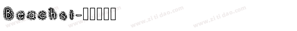 Beachsi字体转换