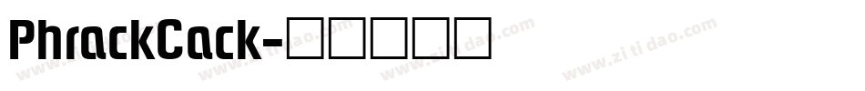 PhrackCack字体转换