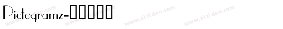 Pictogramz字体转换