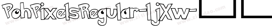 PohPixelsRegular-ljXw字体转换