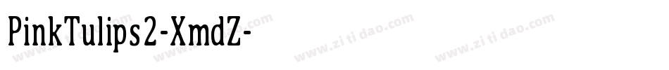 PinkTulips2-XmdZ字体转换
