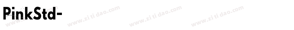 PinkStd字体转换