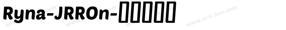 Ryna-JRROn字体转换
