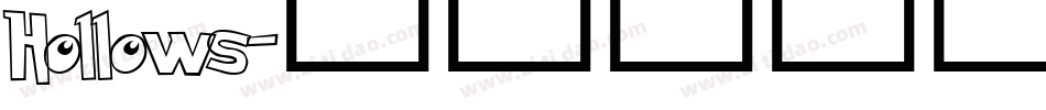 Hollows字体转换