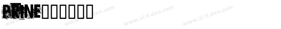 PRINE字体转换