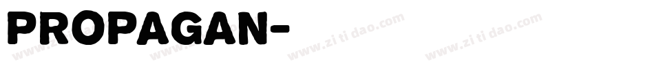 PROPAGAN字体转换