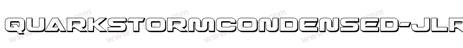 QuarkStormCondensed-JLRa字体转换