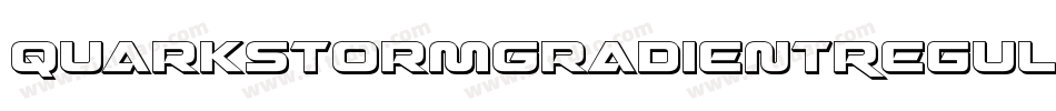 QuarkStormGradientRegular-WxzE字体转换