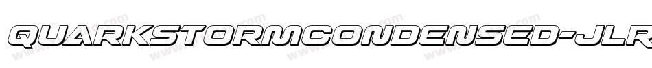 QuarkStormCondensed-JLRa字体转换