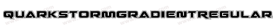 QuarkStormGradientRegular-WxzE字体转换