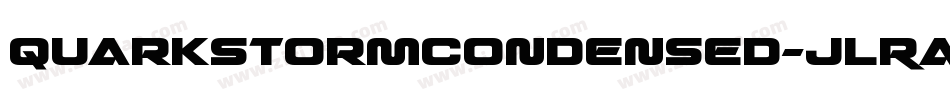QuarkStormCondensed-JLRa字体转换