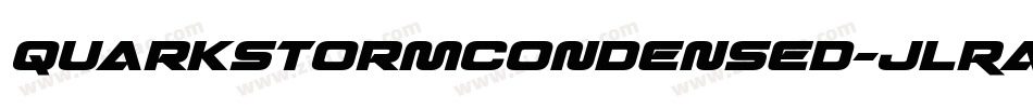 QuarkStormCondensed-JLRa字体转换