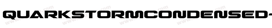 QuarkStormCondensed-JLRa字体转换