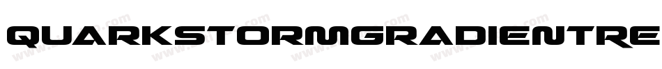 QuarkStormGradientRegular-WxzE字体转换