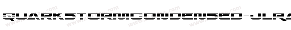 QuarkStormCondensed-JLRa字体转换