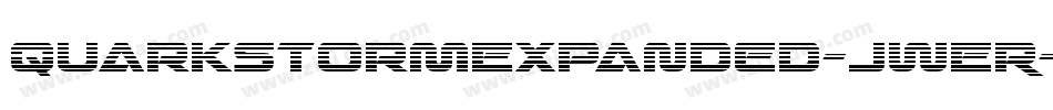 QuarkStormExpanded-jwER字体转换