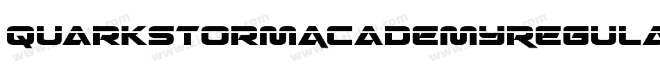 QuarkStormAcademyRegular-DvOW字体转换