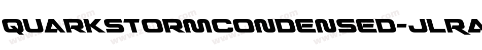 QuarkStormCondensed-JLRa字体转换