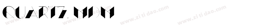 Quartz-Mdm字体转换