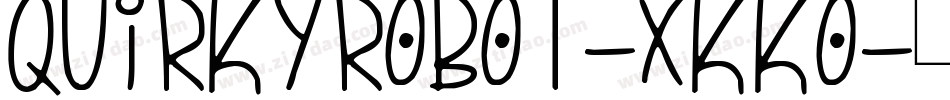 QuirkyRobot-xKKO字体转换
