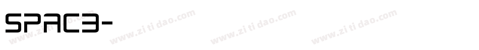 SPAC3字体转换