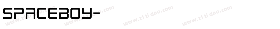 SPACEBOY字体转换