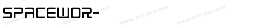 SPACEWOR字体转换