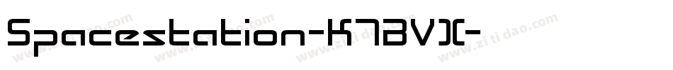 Spacestation-K7BVX字体转换