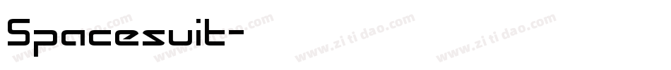 Spacesuit字体转换