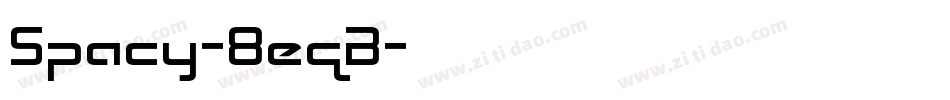 Spacy-8eqB字体转换