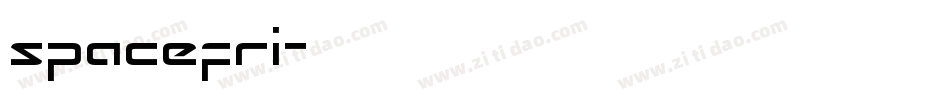 spacefri字体转换