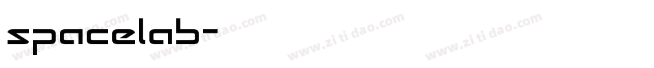 spacelab字体转换