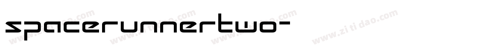 spacerunnertwo字体转换