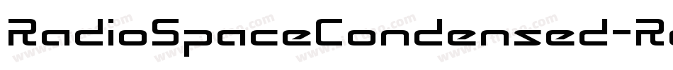 RadioSpaceCondensed-Rapo字体转换
