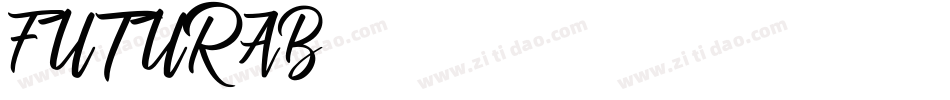 FUTURAB字体转换