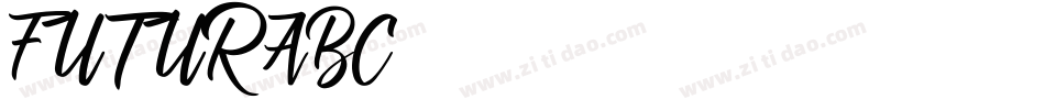 FUTURABC字体转换