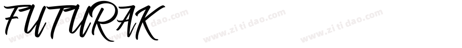 FUTURAK字体转换
