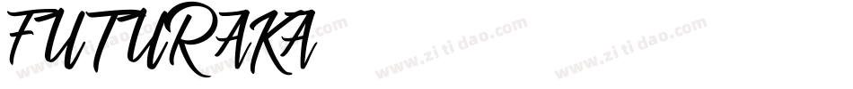 FUTURAKA字体转换
