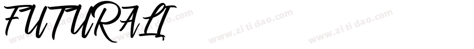 FUTURALI字体转换
