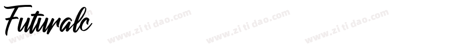 Futuralc字体转换