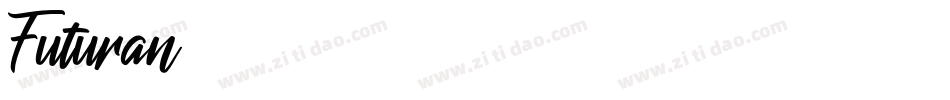 Futuran字体转换