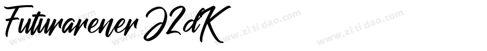 Futurarener-J2dK字体转换